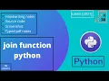 Join function in python in Hindi python full course for beginners 2021