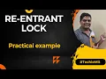 ReentrantLock in Java Practical Example MultiThreading