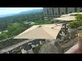 View from Sunset Terrace Restaurant at the Omni Grove Park Inn Asheville NC