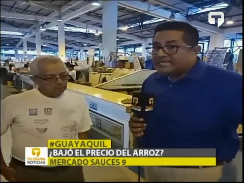 Bajó el precio del arroz Mercado Sauces 9
