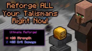 Hypixel Skyblock NEW BEST REFORGE GUIDE FOR TALISMANS Dungeons Dragons Casual Play