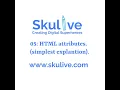 05 HTML attributes