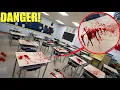 IF YOU SEE BLOOD IN A CLASSROOM RUN It s NOT SAFE