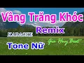 Download Lagu Vầng Trăng Khóc - Karaoke - Remix -  Tone Nữ - Nhạc Sống - gia huy beat