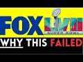 The BIGGEST BROADCAST DISASTER in FOX Super Bowl HISTORY Super Bowl LVII