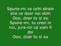 Download Lagu Animal X - Doar tu si eu (versuri)