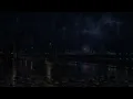 Rainy Night by Santa Monica Beach Road ASMR Rain and Ocean Ambience