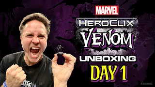Marvel HeroClix Venom Unboxing Day 1