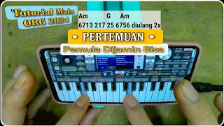 dikhususkan buat pemula tutorial lagu pertemuan manual org set