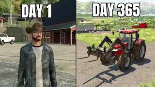 Can You Survive 1 Year on a Homestead in Farming Simulator 22