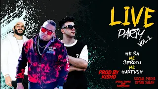 لايف بارتي في فرح جاي باره هيصه وحرفوش وعفروتو مهرجانات 2022 