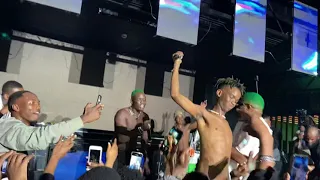 blxckie and dr peppa shutdown the show with their new song ft 031 choppa and leodaleo