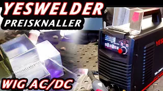 Extrem gunstig WIG Schweisgerat mit Profifunktionen YESWELDER