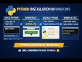 Python Installation on Windows Step-by-Step Guide for Beginners