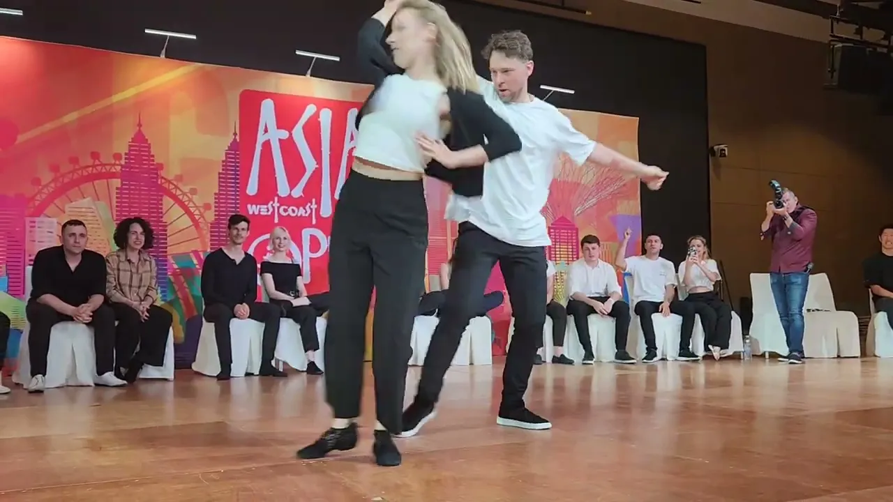 "Booty Music" Thomas Bachmann & Nataliya Kane - Open Strictly Final Asia WCS Open 2024