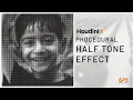 Houdini Tutorial Procedural Half Tone Effect
