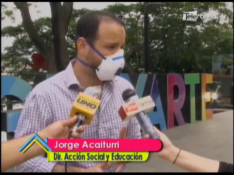 Restaurantes de plaza Guayarte reabren sus puertas aplicando medidas sanitarias