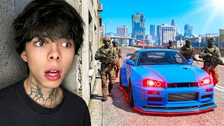 ROBO el SKYLINE MÁS RÁPIDO de TODO GTA5 RP! 💀