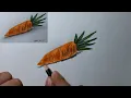 Lagu Como dibujar una ZANAHORIA  (realista) | Full HD