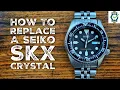 How To Replace an Seiko SKX Crystal