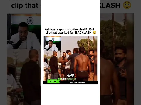 Ashton responds to the viral PUSH clip that sparked fan BACKLASH