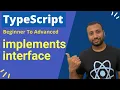 typescript bangla tutorial 21 class implementing interface