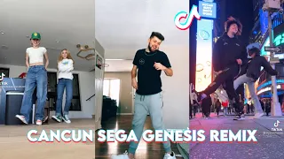 cancun sega genesis remix tiktok dance challenge compilation