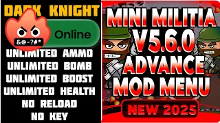 In This Video I M Showing You Mini Militia Latest Version V5 6 0 Hack Menu 2025  In This Video I M Showing You Mini Militia Latest Version V5 6 0 Hack Menu 2025