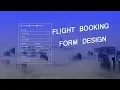 How To Make Travel Booking Form Flight Booking Form Using HTML CSS Bootstrap