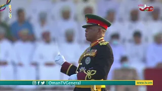 الموسيقى العسكرية في العيد الوطني الواحد والخمسين بقيادة العميد1 رامس بن جمعان بن سبتي العويرة 