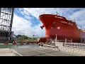 Download Lagu Federal Sakura and Algosea ships crossing Welland Canal Bridge 3A (Carlton St./Lock 2)
