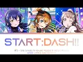Download Lagu START:DASH!! | μ's - Umi Sonoda \u0026 Honoka Kosaka \u0026 Kotori Minami | Love Live Short Lyrics KAN/ROM/ENG