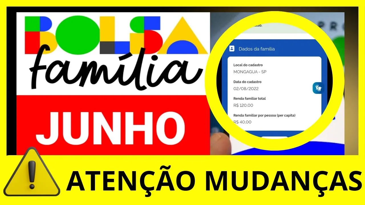 ✅ ATENÇÃO MUDANÇAS NA LIBERAÇÃO DA FOLHA DE PAGAMENTO BOLSA FAMÍLIA MÊS JUNHO