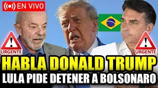 🚨¡URGENTE TRUMP EN VIVO TRAS EL FRAUDE DE LULA ¡DETENCIÓN DE BOLSONARO! | FRAN FIJAP