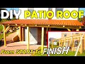 Download Lagu DIY Patio Roof, One Man Canopy Build From Start to Finish