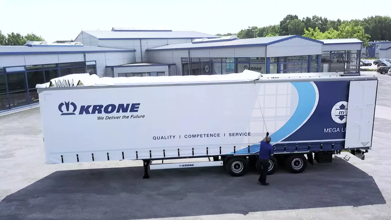 How to prepare a Mega Liner for loading? | KRONE TV