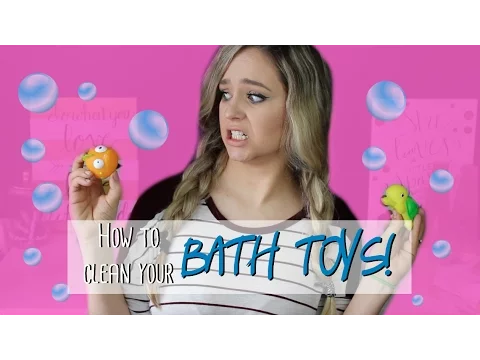 How To Clean/Disinfect Bath Toys || MickIsAMom