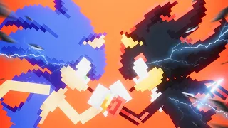 SONIC vs SHADOW - The ULTIMATE Speed Battle Short Movie