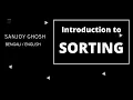 Introduction to Sorting Algorithm Programming Bangla English Sanjoy Ghosh