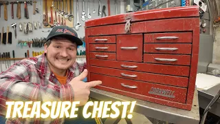 I Gambled On This Loaded Mechanic s Tool Chest Vintage Tool Haul Heaven