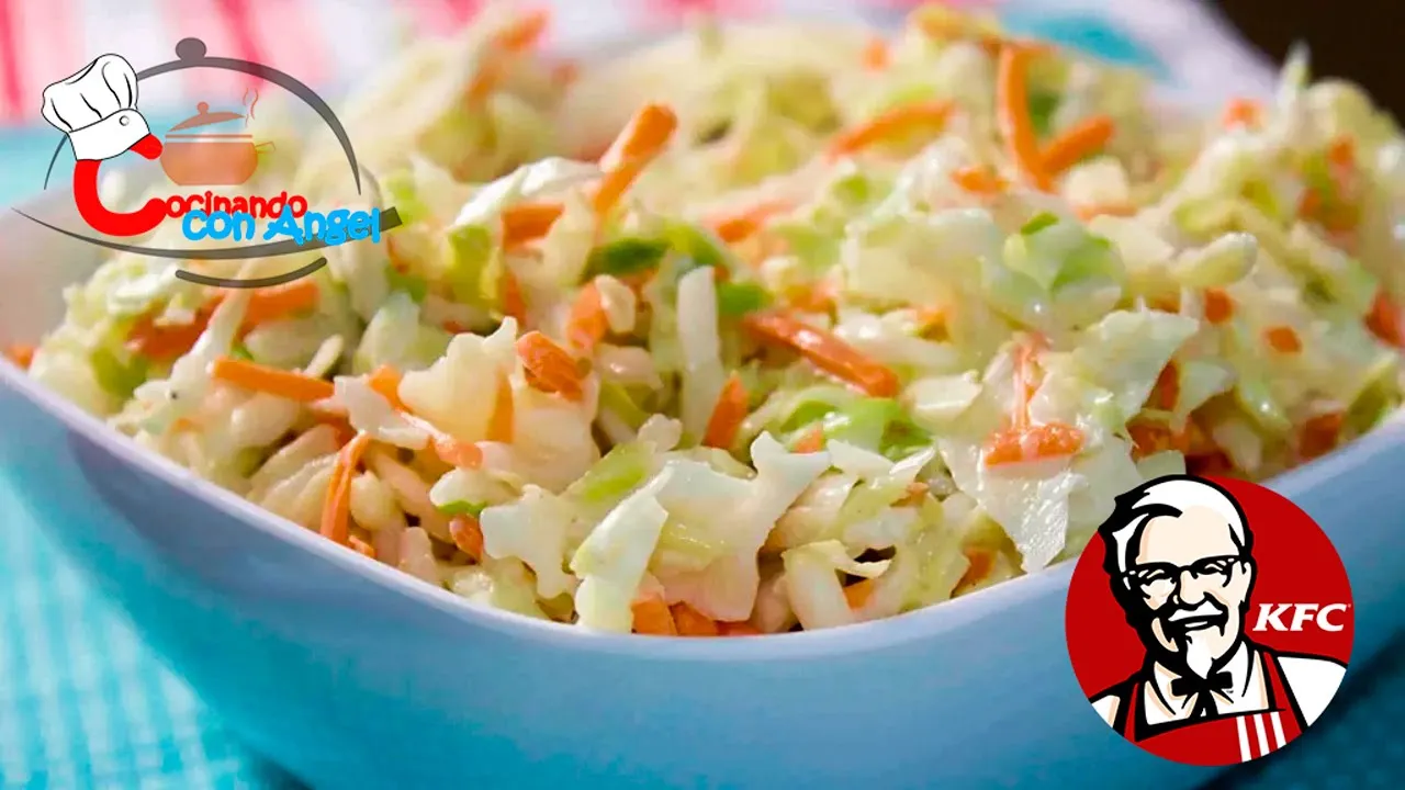 La Mejor Ensalada KFC Receta Sabrosisima