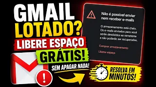 Gmail cheio? Ganhe MAIS espaço GRÁTIS (sem excluir e-mails!) - GTech
