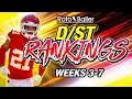 Defense Rankings Weeks 3-7 Fantasy Football Start Em Sit Em