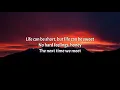 Wolf Alice - No Hard Feelings (Lyrics)