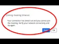 ZOOM - Joining Meeting Timeout Your Connection Has Timed Out And You Cannot Join The Meeting Android