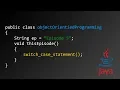 OOP With Java EP5 Switch Case Statement