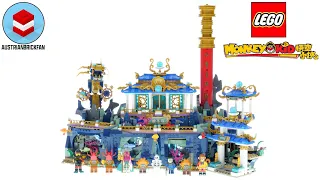 LEGO Monkie Kid 80049 Dragon of the East Palace - LEGO Speed Build Review