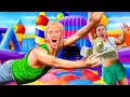 TRAPPED in World s LARGEST Inflatable Bounce House