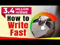 How to Write Fast With Good Handwriting how to write fast with good handwriting Letstute
