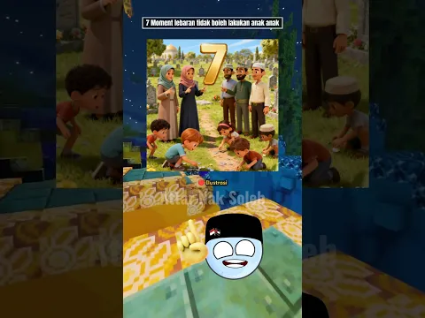 7 momen lebaran yang tidak boleh dilakukan anak anak #shorts